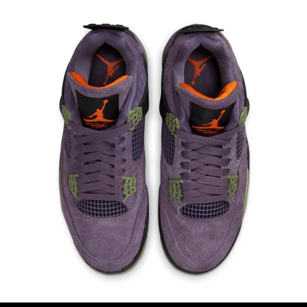 Purple air, Jordan fours suede brand new